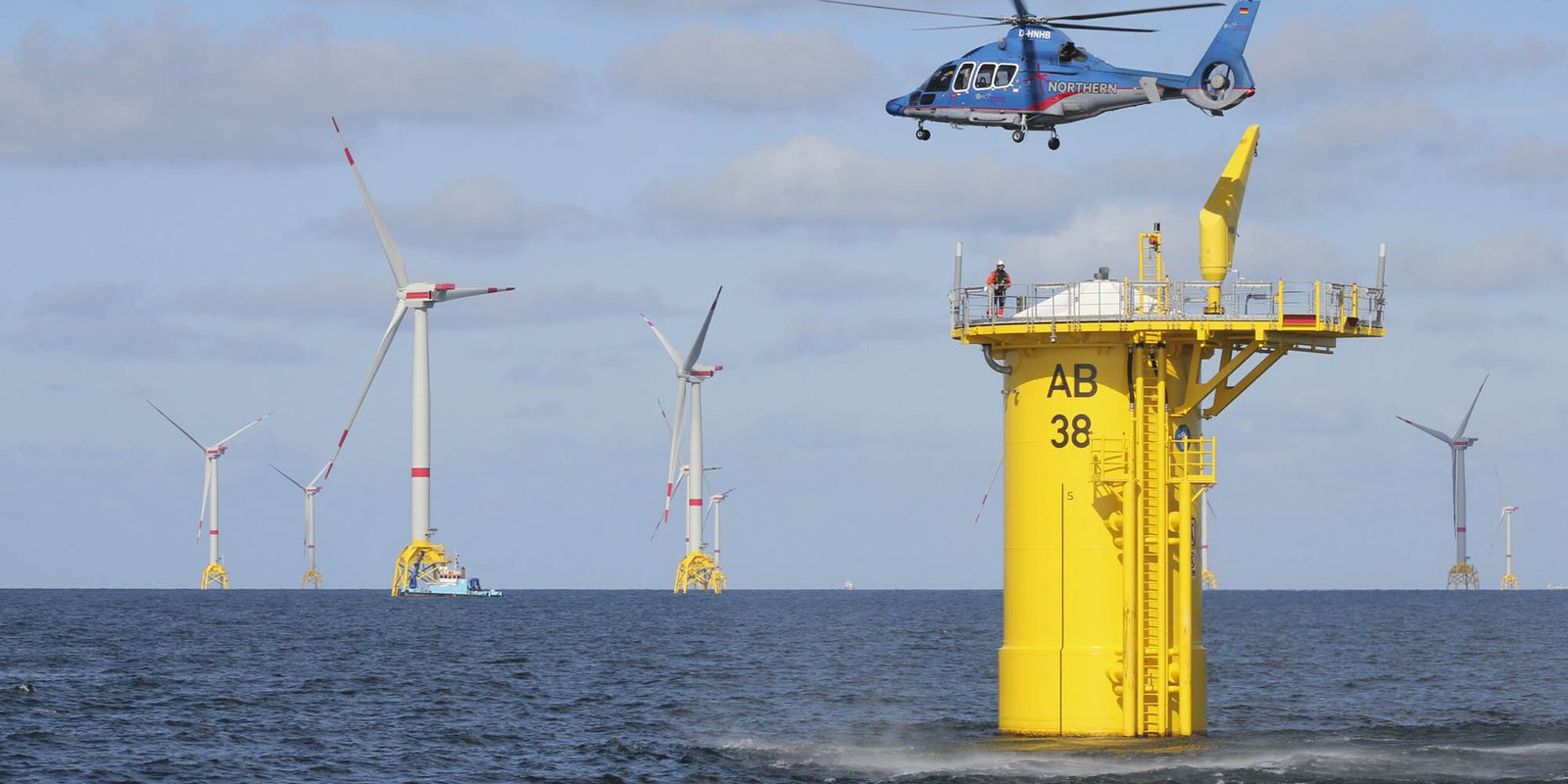 Protección de estructuras marinas en parques eólicos offshore